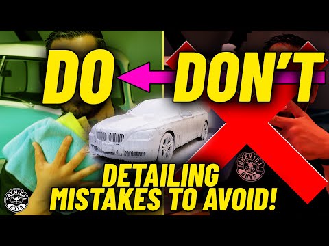Видео: Что можно и чего нельзя делать при чистке автомобиля: избегайте этих распространённых ошибок! — C...