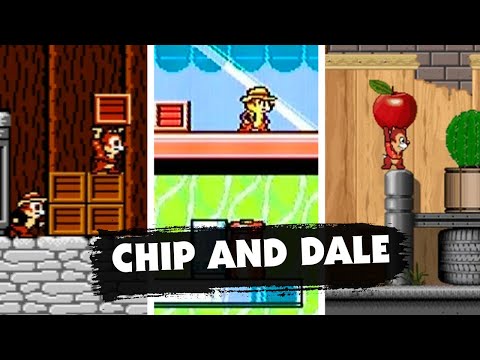 Видео: Всё о серии игр "Chip and Dale" (Чип и Дейл спешат на помощь): Обзор, сюжет, продолжения и др.