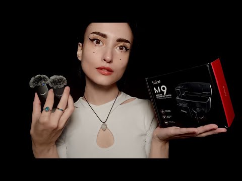 Видео: Честный АСМР обзор на РАДИОСИСТЕМУ Fifine M9🎤🎧