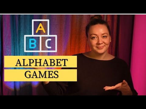 Видео: Простые игры для изучения английского алфавита // Alphabet games