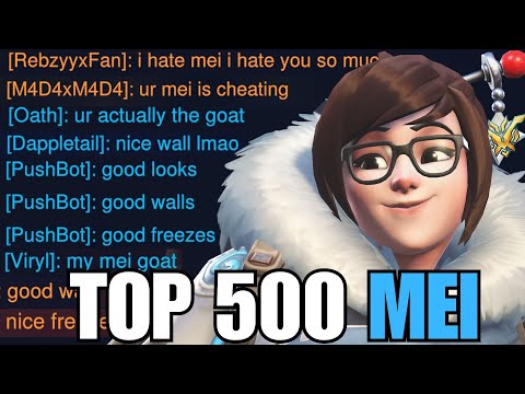 Видео: Как выглядит 500 лучших трюков Mei One — Overwatch 2