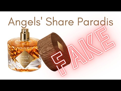 Видео: Angels' Share Paradis сравнение оригинала и подделки 