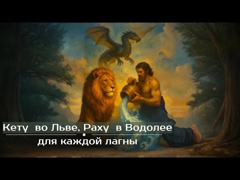 Видео: Кету во Льве, Раху в Водолее: тенденции для каждой лагны