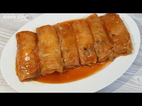 Видео: Постная/толма с картошкой/Պահքի ուտեստ/Կարտոֆիլով տոլմա