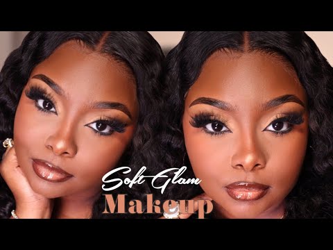 Видео: Мягкий гламурный макияж | Шаг за шагом | Ариэль Блэк