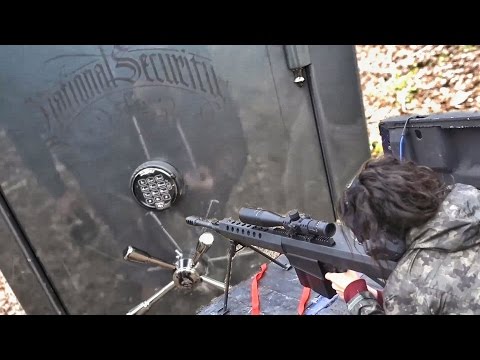 Видео: Расстрел бронированного оружейного сейфа за 9000 $ | Разрушительное ранчо | Перевод Zёбры