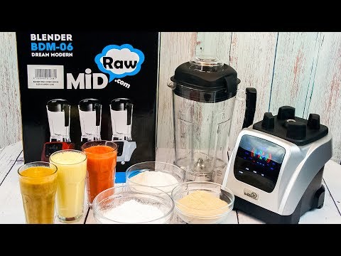 Видео: Обзор профессионального блендера RawMid Dream Modern 2 BDM-06