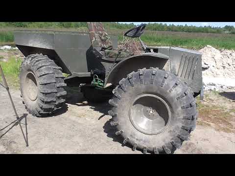 Видео: Установка дополнительного оборудования: ГУР ГАЗ-66 на вездеход-"переломку".