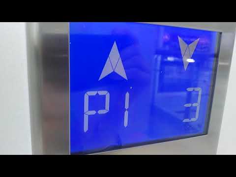 Видео: Панорамные Лифты OTIS OH5000 @ ТЦ Авиапарк