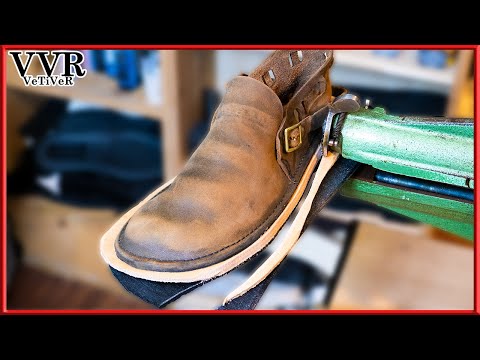 Видео: [ASMR] 'Clean & Restore' "AURORA SHOE & CO" "Среднеанглийский" Хлебная обувь