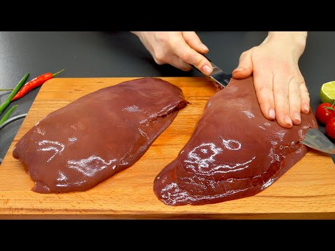 Видео: Узнайте секрет вкусной печени! Я получил его от шеф-повара ресторана.😋