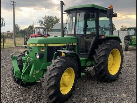 Видео: Трактор John Deere 2140 Super Stan 1990