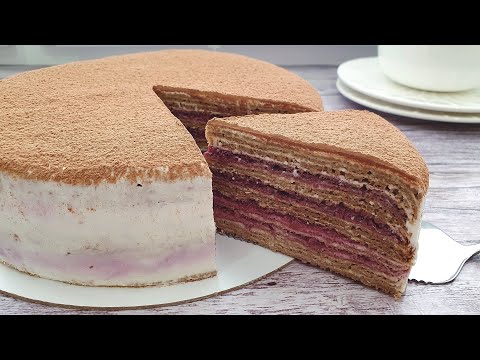 Видео: БЛИННЫЙ ПП ТОРТ на Масленицу! Низкокалорийный Торт Тирамису БЕЗ ВЫПЕЧКИ на СКОВОРОДЕ