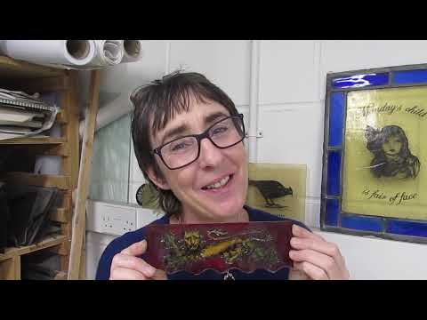 Видео: Витраж Софи | Реставрация: офорт