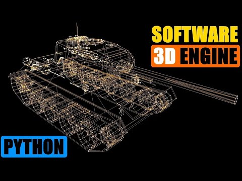 Видео: Пишу 3D Движок на Python [ Pygame + Numpy ]