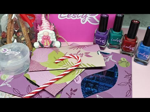 Видео: Lesly stamping 🔥Обзор и тестирование пластин и лаков для стемпинга🤗💥