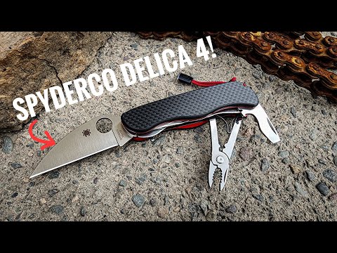 Видео: Как я интегрировал SPYDERCO DELICA 4 в швейцарский армейский нож 111 | 4K