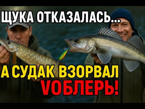 Видео: Лучшие воблеры по судаку — проверка на Рейне! 