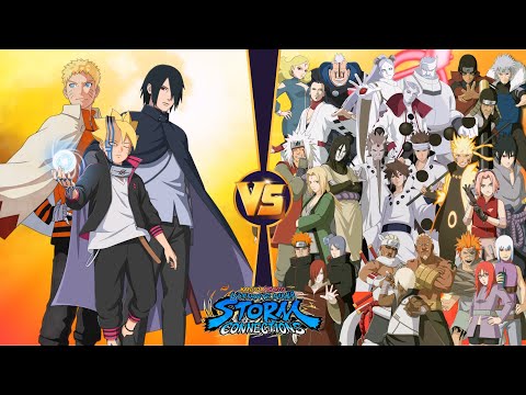 Видео: 【Боруто, Саске и Наруто против Марафонской битвы из трёх человек】 ИГРА NARUTO X BORUTO Ninja STORM