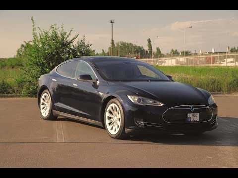 Видео: Tesla Model S P85 - ускорение и впечатление.