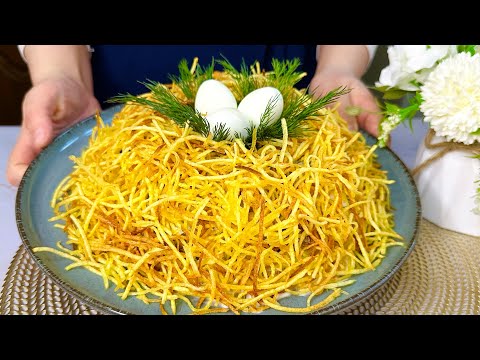 Видео: ЭТОТ САЛАТ БЕСПОДОБЕН! Готовлю через день. 💯 Гнездо Глухаря