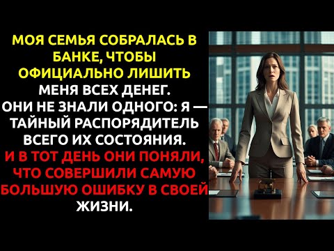 Видео: Родственники назвали меня ПОЗОРОМ семьи... не зная, что всё НАСЛЕДСТВО принадлежит мне.