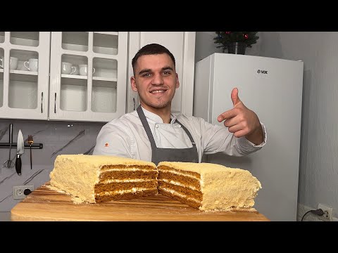 Видео: Торт МЕДОВИК  він тане у роті ! Рецепт