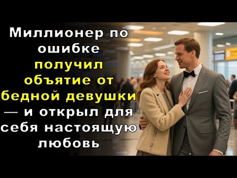 Видео: Миллионер по ошибке получил объятие от бедной девушки — и открыл для себя настоящую любовь