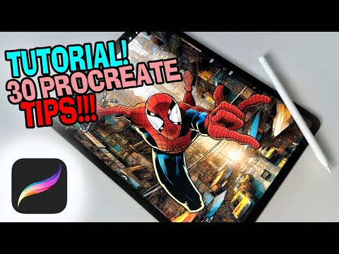 Видео: 30 СОВЕТОВ И ЛАЙКОВ Procreate за 8 минут!