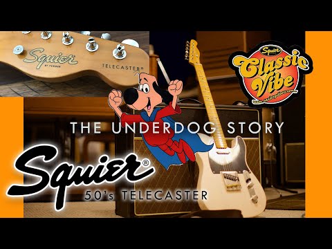 Видео: Обзор Fender Squier Classic Vibe 50's Telecaster — история аутсайдера