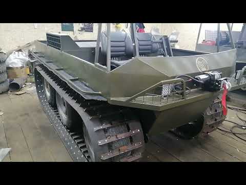 Видео: Вездеход Хома PRO в простом исполнении.