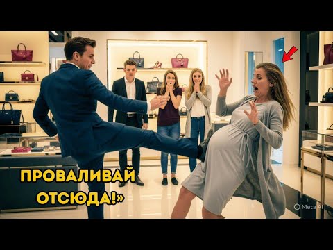 Видео: «Надменный управляющий пнул беременную женщину — не зная, что она была тайной владелицей.