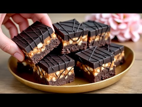 Видео: Самый быстрый домашний шоколадный десерт без выпечки! Нет муки или желатина!