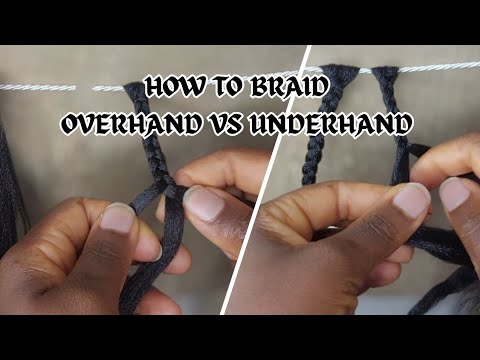 Видео: Как плести бокс-брейды, часть 2/метод сверху вниз против снизу ➕️ бонус/руководства по бокс-брейд...