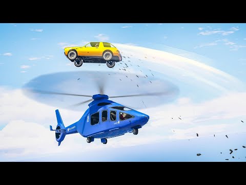 Видео: ОН ГОТОВИЛ КОВАРНЫЙ ПЛАН!! ВЕРТОЛЁТЫ VS МАШИНЫ В GTA ONLINE!!!