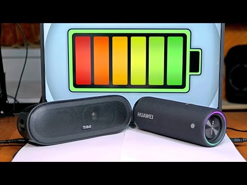 Видео: Лучшие по автономности - Tribit xSound Mega и Huawei Sound JOY