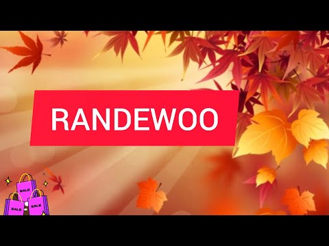 Видео: 💥 RANDEWOO💥 Мой первый заказ!💫🎉🎉🎉