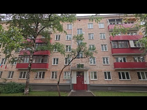 Видео: Москва. Выселенный пятиэтажный кирпичный дом на Нижегородской улице