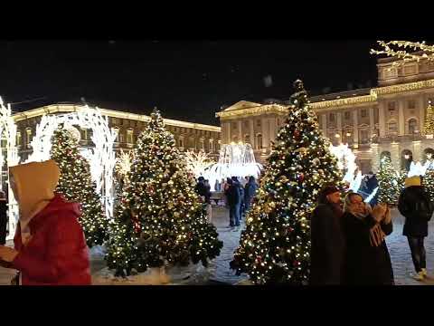 Видео: С Новым годом всех!!! Всем добра и мира, радости!!!!❤️❤️❤️ В Санкт-Петербург с Мурино.