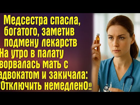 Видео: 💔 Медсестра заметила подмену лекарств и ночью спасла сына богача… Но утром, войдя в палату..