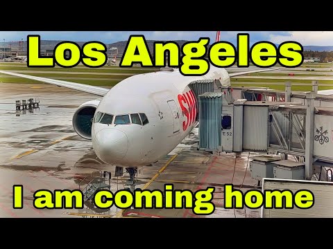 Видео: Лос-Анджелес. Я возвращаюсь домой. Один из самых ужасных опытов полета.