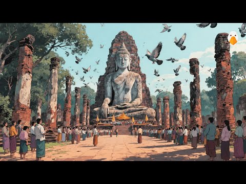 Видео: Сукхотай, Таиланд🇹🇭 Затерянный волшебный древний город Таиланда! (4K HDR)
