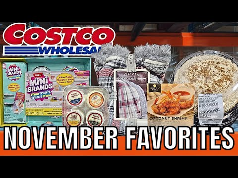 Видео: ЛЮБИМЫЕ ПРЕДЛОЖЕНИЯ И ТОВАРЫ COSTCO НА НОЯБРЬ 2025 ГОДА!🛒 ТАКЖЕ НОВЫЕ ВОЗВРАЩАЮЩИЕСЯ ТОВАРЫ!