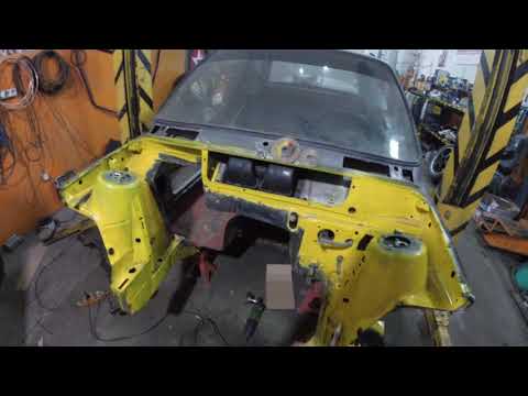 Видео: BMW E30 на JZ, варим пороги, шахту, усилители стаканов