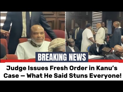 Видео: ВНИМАНИЕ: Судья вынес новое постановление по делу Кану — то, что он сказал, ошеломило всех!