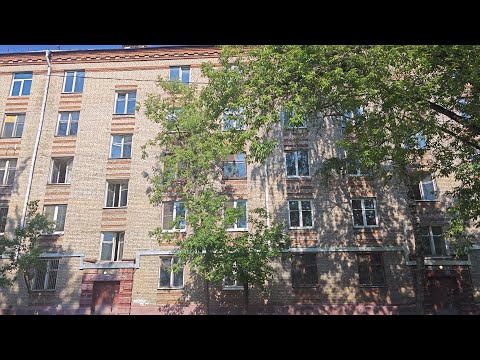 Видео: Москва. Выселенная кирпичная пятиэтажка серии II-01