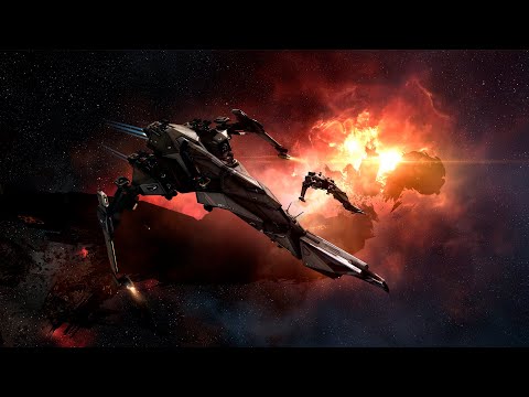 Видео: База отступников Блад Рейдеров, бернер Ашиму (Anomic Base Blood Raider, burner Ashimmu) EVE Online