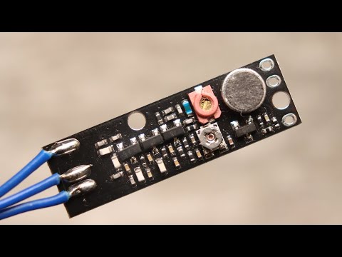 Видео: FM передатчик (Жучок) 1W с Aliexpress