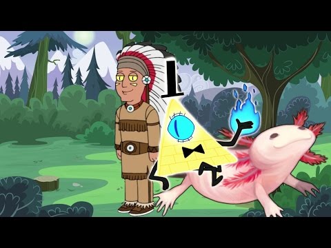Видео: Прошлое Билла Шифра и История Гравити Фолз | Кто такой Аксолотл?