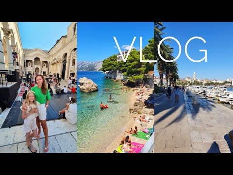 Видео: Наш отдых в Хорватии 2022 | Брела Сплит Башка - Вода ❤️